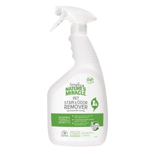 Nature's Miracle RTU Limpiador Bio-Enzimático Removedor de Manchas y Olores para Animales de Compañía, 946 ml Nature's Miracle RTU Limpiador Bio-Enzimático Removedor de Manchas y Olores para Animales de Compañía, 946 ml