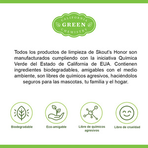 Skout's Honor Limpiador Destructor de Orina y Olor para Gatos, 1 L