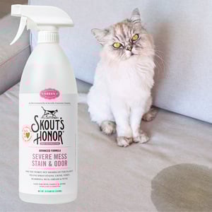 Skout's Honor Removedor de Manchas y Olor Formula Avanzada para Gato, 1 L