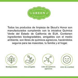 Skout's Honor Removedor de Manchas y Olor Formula Avanzada para Gato, 1 L