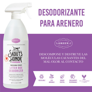 Skout's Honor Desodorizante para Arenero para Gato, 1 L