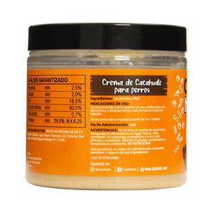 Cani+Nuts Crema de Cacahuate Receta Natural + Miel para Perro, 220 g