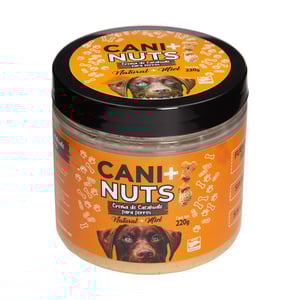 Cani+Nuts Crema de Cacahuate Receta Natural + Miel para Perro, 220 g Cani+Nuts Crema de Cacahuate Receta Natural + Miel para Perro, 220 g