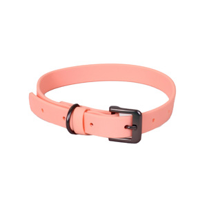Petspaces Collar de Pvc Color Rosa para Perro, Mediano