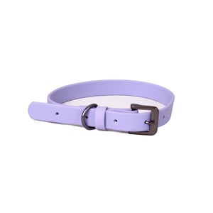 Petspaces Collar de Pvc Color Lila para Perro, X-Chico Petspaces Collar de Pvc Color Lila para Perro, X-Chico