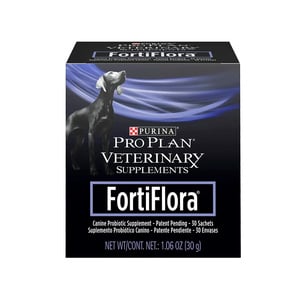 Pro Plan Veterinary Diets Fortiflora Canine Suplemento de Probióticos Vivos para Perro, 30 g Pro Plan Veterinary Diets Fortiflora Canine Suplemento de Probióticos Vivos para Perro, 30 g