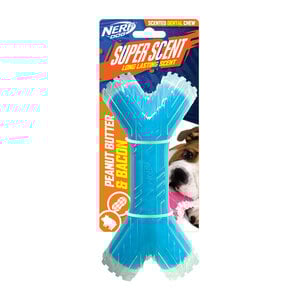 Nerf Dog Super Scent Juguete Dental Diseño Stick con Centro Sólido con Esencia para Perro, 20 cm Nerf Dog Super Scent Juguete Dental Diseño Stick con Centro Sólido con Esencia para Perro, 20 cm