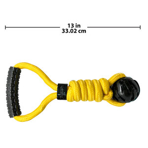 Tonka Tuff Tug Juguete Resistente Diseño Llanta y Cuerda para Perro, 33 cm