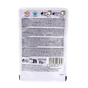 Les Repas Plaisir Alimento Natural Húmedo Receta Pavo en Salsa para Gato Adulto, 85 g