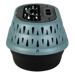 Petmate Transportadora Rígida de Plástico con Acceso Superior para Gato, Verde