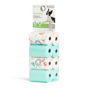 Sophresh Bolsas de Desechos con Diseño Capuchino para Perro, 120 Piezas Sophresh Bolsas de Desechos con Diseño Capuchino para Perro, 120 Piezas
