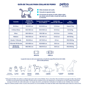 Reddy Collar Modelo Jaquard Color Rosa para Perro, Chico