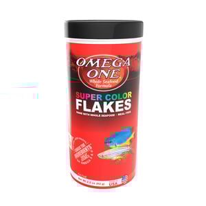 Omega One Super Color Alimento en Flakes para Peces Tropicales, 62 g Omega One Super Color Alimento en Flakes para Peces Tropicales, 62 g
