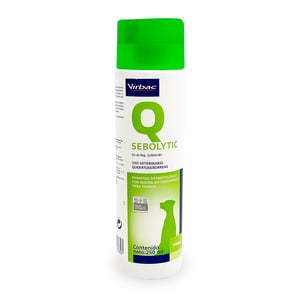 Virbac Sebolytic SIS Shampoo Dermatológico con Acción Antiseborreica para Perros, 250 ml Virbac Sebolytic SIS Shampoo Dermatológico con Acción Antiseborreica para Perros, 250 ml