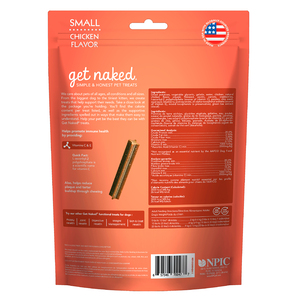 Get Naked Sticks Dentales + Antioxidantes para Perro Adulto Raza Pequeña, 175 g