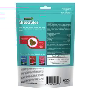 Get Naked Biteables Premios Funcionales para Salud Inmune Receta Atún y Pollo para Gato, 85 g