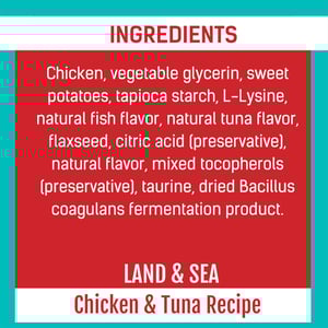 Get Naked Biteables Premios Funcionales para Salud Inmune Receta Atún y Pollo para Gato, 85 g