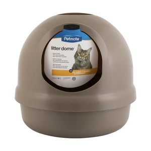 Petmate Booda Arenero Cubierto Diseño Domo para Gato, Café Petmate Booda Arenero Cubierto Diseño Domo para Gato, Café