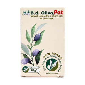 B.d. Olivo Pet Jabón Natural de Avena y Lavanda para Perro, 90 g B.d. Olivo Pet Jabón Natural de Avena y Lavanda para Perro, 90 g