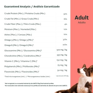 Natural Gourmet Alimento Natural Piel y Pelo Saludables para Perro Adulto Receta Cordero y Salmón, 12 kg