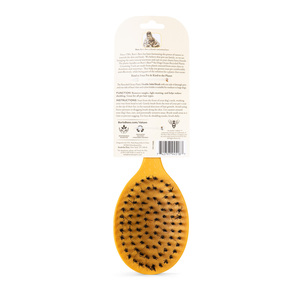 Burt's Bees Cepillo 2 en 1 Ecológico para Perro, Mediano / Grande