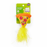 Leaps & Bounds Pounce and Play Juguete Peluche Afelpado Diseño Pizza para Gato, Multicolor Leaps & Bounds Pounce and Play Juguete Peluche Afelpado Diseño Pizza para Gato, Multicolor