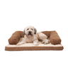 Aspen Pet Cama Acolchada con Diseño de Sofá con Respaldo para Perro, Café Aspen Pet Cama Acolchada con Diseño de Sofá con Respaldo para Perro, Café