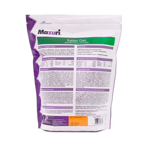 Mazuri Alimento Base Timothy para Conejo, 1.3 kg