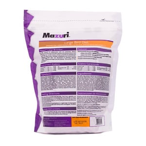 Mazuri Alimento de Mantenimiento para Aves Grandes, 650 g