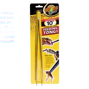Zoo Med Pinzas de Acero Inoxidable para Reptil, 25.4 cm Zoo Med Pinzas de Acero Inoxidable para Reptil, 25.4 cm