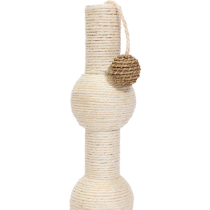 You & Me Poste Rascador Ecológico con Sisal y Pasto Marino para Gatito