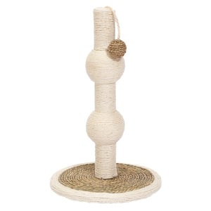 You & Me Poste Rascador Ecológico con Sisal y Pasto Marino para Gatito You & Me Poste Rascador Ecológico con Sisal y Pasto Marino para Gatito