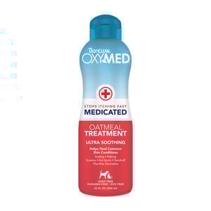 Tropiclean Oxymed Tratamiento Medicado de Avena Anti comezón para Perros y Gatos, 591 ml Tropiclean Oxymed Tratamiento Medicado de Avena Anti comezón para Perros y Gatos, 591 ml