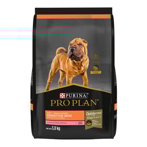 Pro Plan Sensitive Skin Optiderma Alimento Seco para Cachorro Receta Salmón, 3 kg Pro Plan Sensitive Skin Optiderma Alimento Seco para Cachorro Receta Salmón, 3 kg
