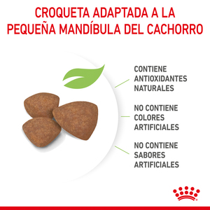 Royal Canin Alimento Seco para Cachorro Raza Pequeña Receta Pollo, 5.9 kg
