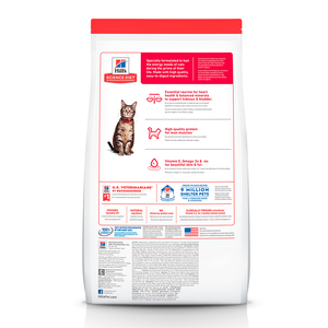 Hill's Science Diet Adult Alimento Seco para Gato Adulto Receta Pollo, 7.3 kg