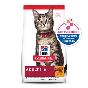 Hill's Science Diet Adult Alimento Seco para Gato Adulto Receta Pollo, 7.3 kg Hill's Science Diet Adult Alimento Seco para Gato Adulto Receta Pollo, 7.3 kg