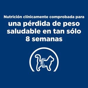 Hill's Prescription Diet r/d Weight Loss Alimento Seco Reducción de Peso para Gato Adulto, 3.7 kg