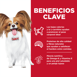Hill's Science Diet Small & Mini Light Alimento para Perro Adulto Raza Pequeña y Mini, 2 kg