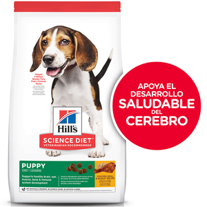 Hill's Science Diet Puppy Alimento Seco para Cachorro Raza Mediana Receta Pollo, 12.5 kg