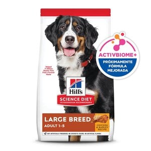 Hill's Science Diet Large Breed Alimento Seco para Perro Adulto Raza Grande Receta Pollo, 15 kg Hill's Science Diet Large Breed Alimento Seco para Perro Adulto Raza Grande Receta Pollo, 15 kg