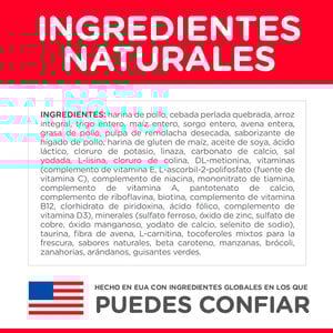 Hill's Science Diet 7+ Alimento Seco para Perro Senior Raza Mediana Receta Pollo, 12 kg