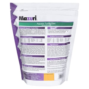 Mazuri Aquatic Diet Alimento Flotante para Tortugas Acuáticas, 450 g