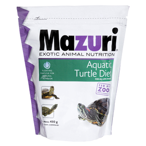 Mazuri Aquatic Diet Alimento Flotante para Tortugas Acuáticas, 450 g