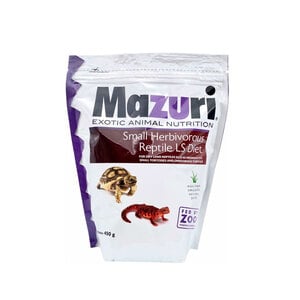 Mazuri Small Herbivorous Reptile LS Diet Alimento para Reptiles Herbívoros Pequeños, 450 g Mazuri Small Herbivorous Reptile LS Diet Alimento para Reptiles Herbívoros Pequeños, 450 g