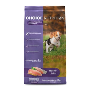 Choice Nutrition Alimento Avanzado Seco para Cachorro Razas Pequeñas Receta Pollo, 2 kg Choice Nutrition Alimento Avanzado Seco para Cachorro Razas Pequeñas Receta Pollo, 2 kg