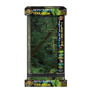 Zoo Med Terrario Vertical para Reptiles, 45.70 cm Largo x 45.70 cm Ancho x 91.40 cm Alto Zoo Med Terrario Vertical para Reptiles, 45.70 cm Largo x 45.70 cm Ancho x 91.40 cm Alto
