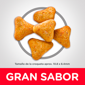 Hill's Science Diet Alimento Seco Light para Gato Adulto Control Bolas de Pelo Receta Pollo, 3.2 kg