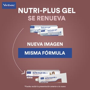 Virbac Nutri-Plus Suplemento Nutricional Energético en Gel para Perro y Gato, 120.5 g