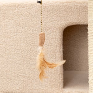 You & Me Mueble para Gato Tipo Árbol de 7 Niveles con Juguete y Rascador de Cartón
